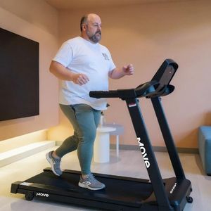 Esteira Ergométrica Elétrica Residencial Bluetooth R1 Movement Move