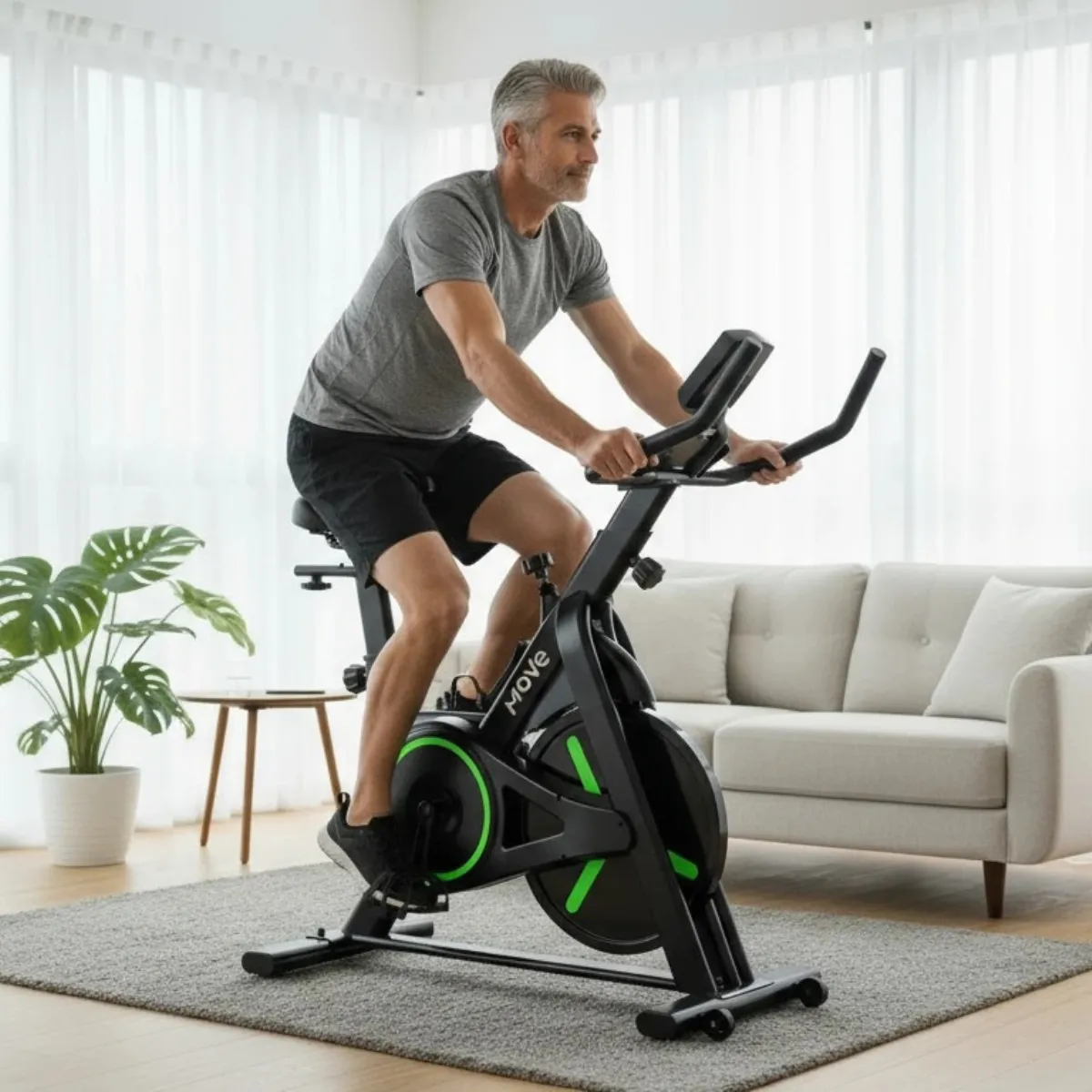 Bicicleta Ergométrica Vertical V2 Bluetooth Move - Loja Oficial de